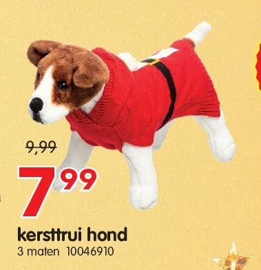 kersttrui hond