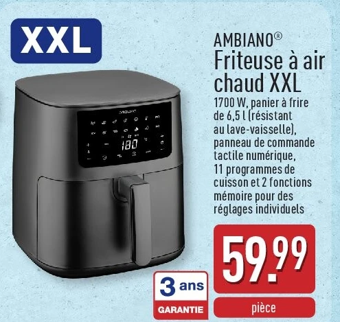 Friteuse à air chaud XXL