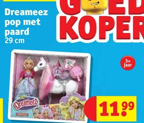 Dreameez pop met paard