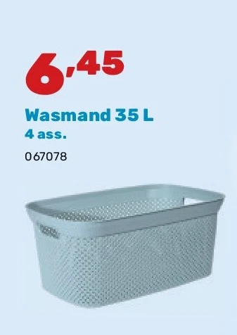 Wasmand 35 L 4 ass.