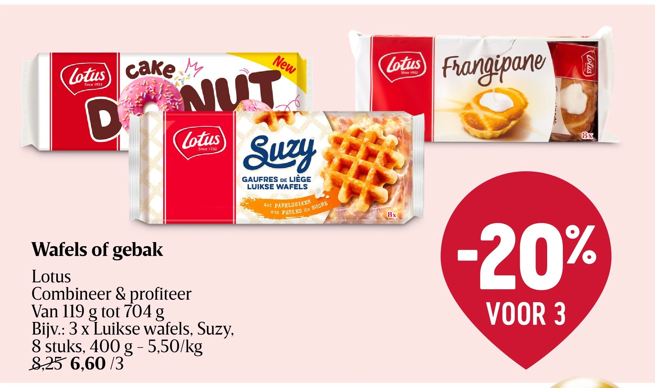 Wafels of gebak