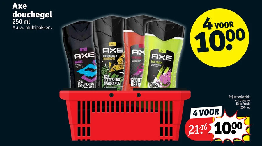 Axe douchegel 250 ml