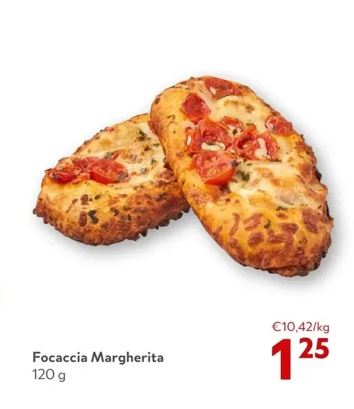 Focaccia Margherita