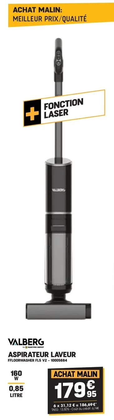 ASPIRATEUR LAVEUR