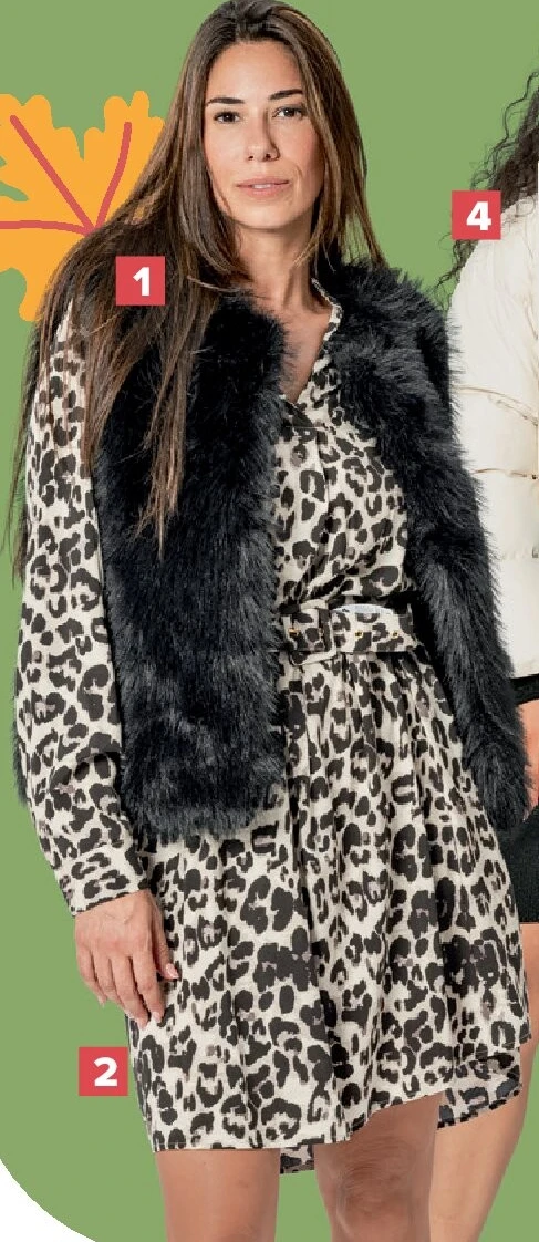 Jurk met riem voor dames