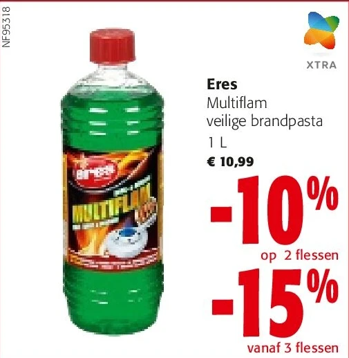 Eres Multiflam veilige brandpasta 1 L