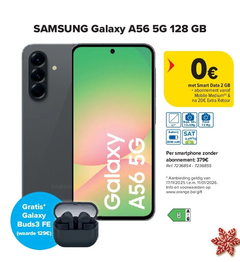 SAMSUNG Galaxy A56 5G 128 GB