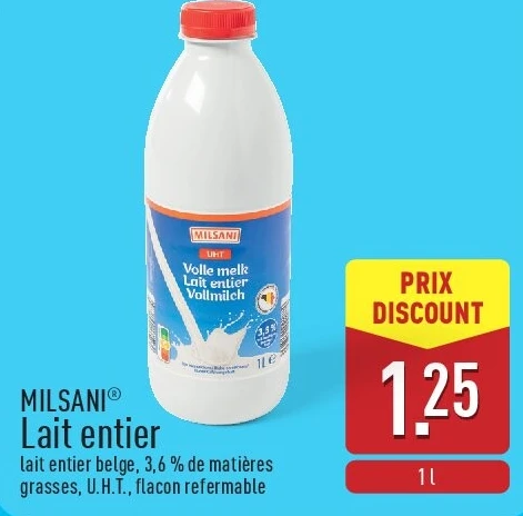 Lait entier
