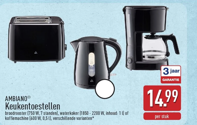 Keukentoestellen