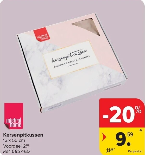 Kersenpitkussen