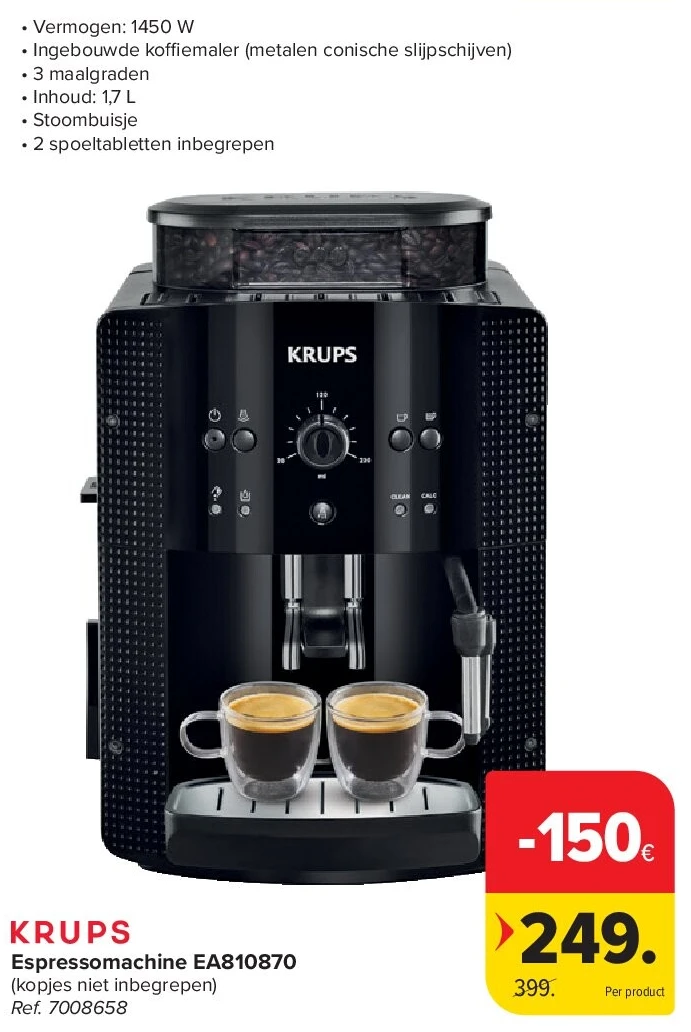 Espressomachine EA810870