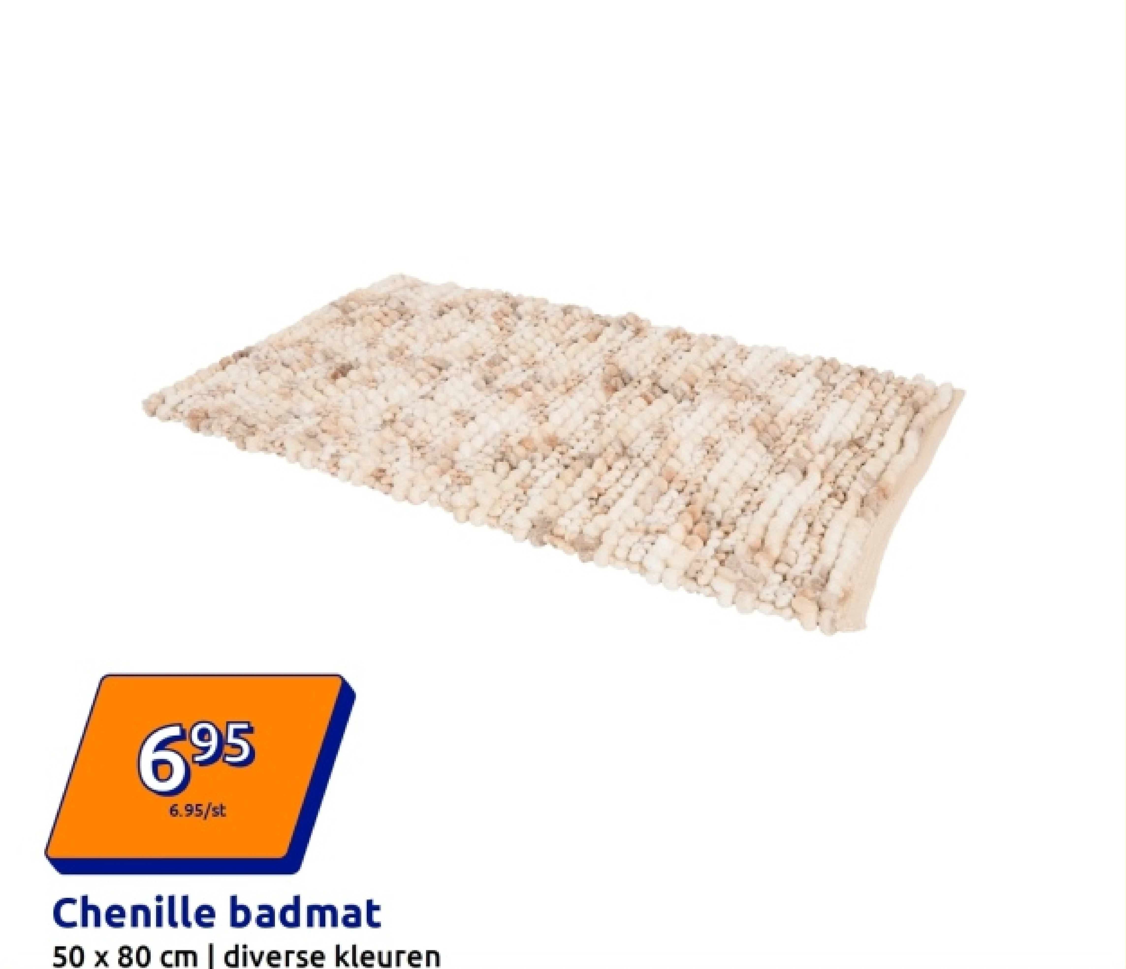 Chenille badmat