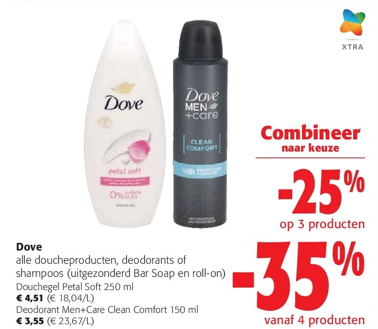 Dove Douchegel Petal Soft 250 ml