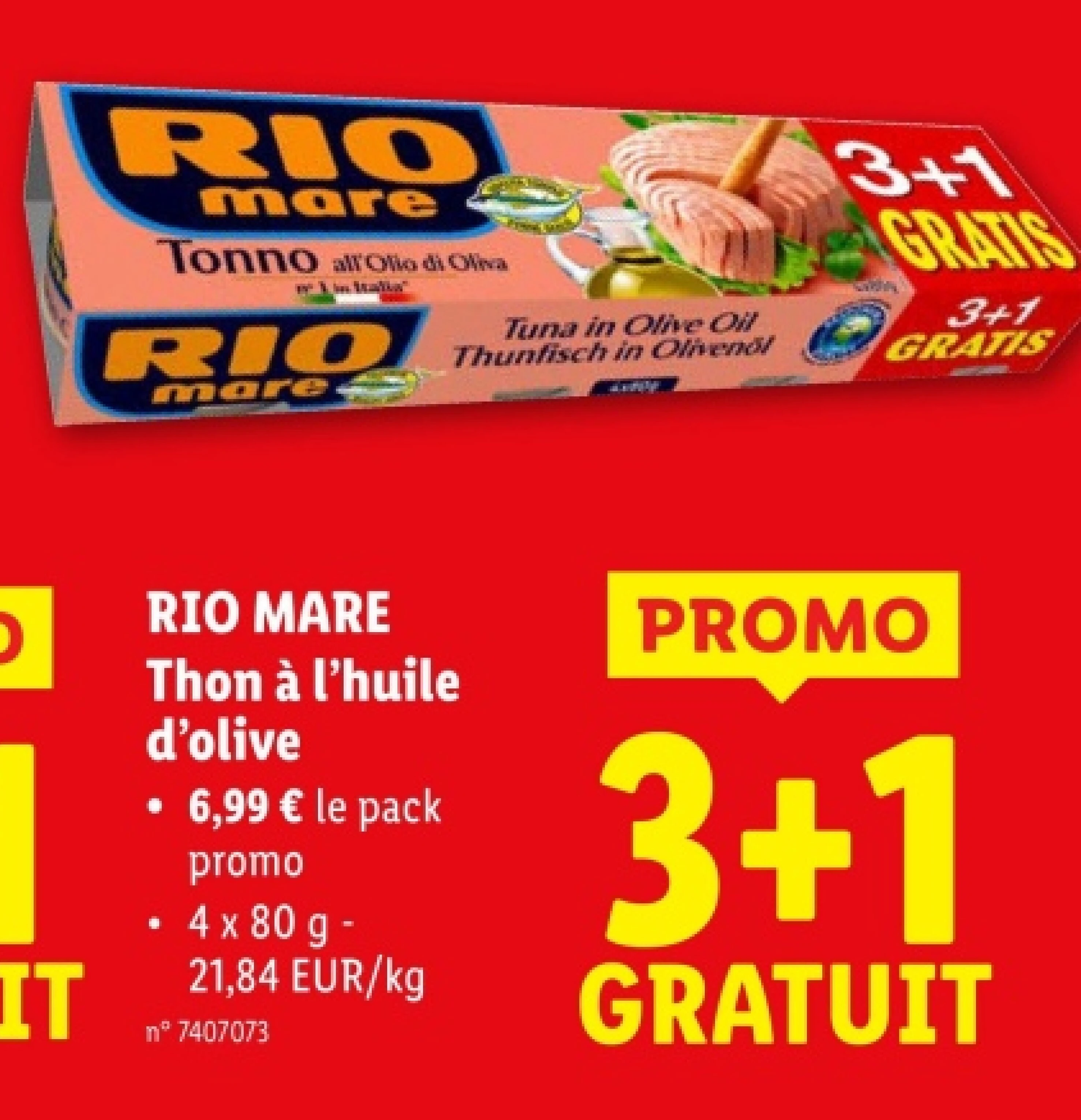 Thon à l'huile d'olive