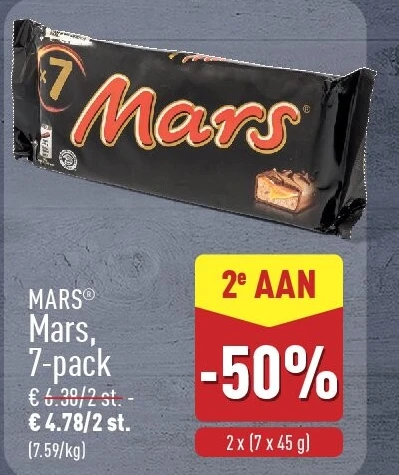 Mars, 7-pack