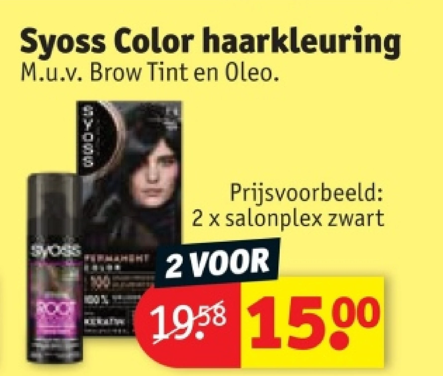 Syoss Color haarkleuring