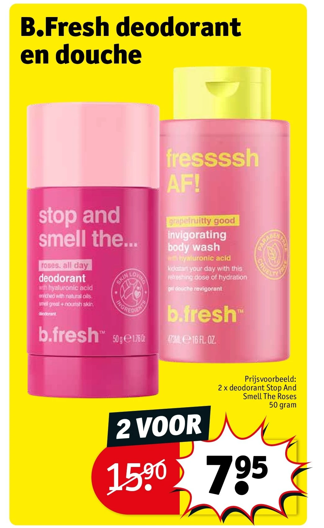 B.Fresh deodorant en douche