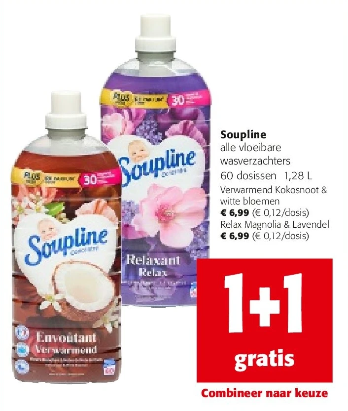 Soupline Verwarmend Kokosnoot & witte bloemen