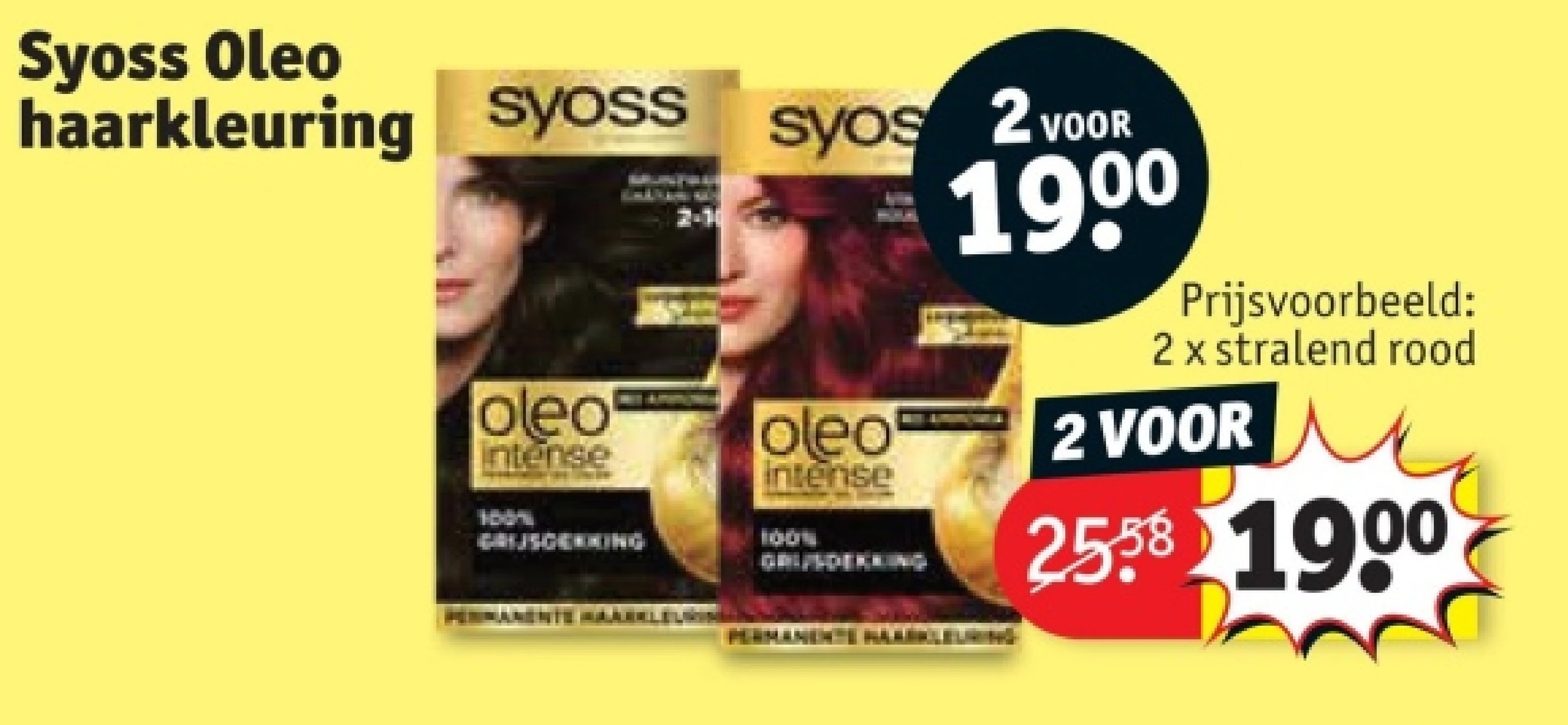 Syoss Oleо haarkleuring