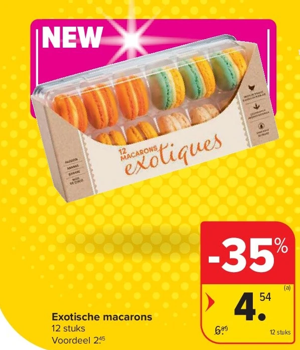 Exotische macarons