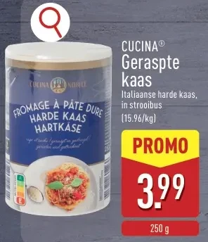 Geraspte kaas