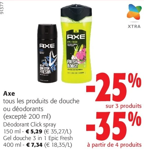 Déodorant Click spray 150 ml