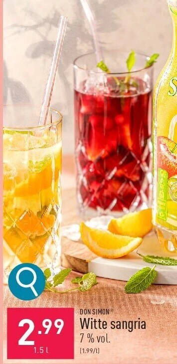 Witte sangria