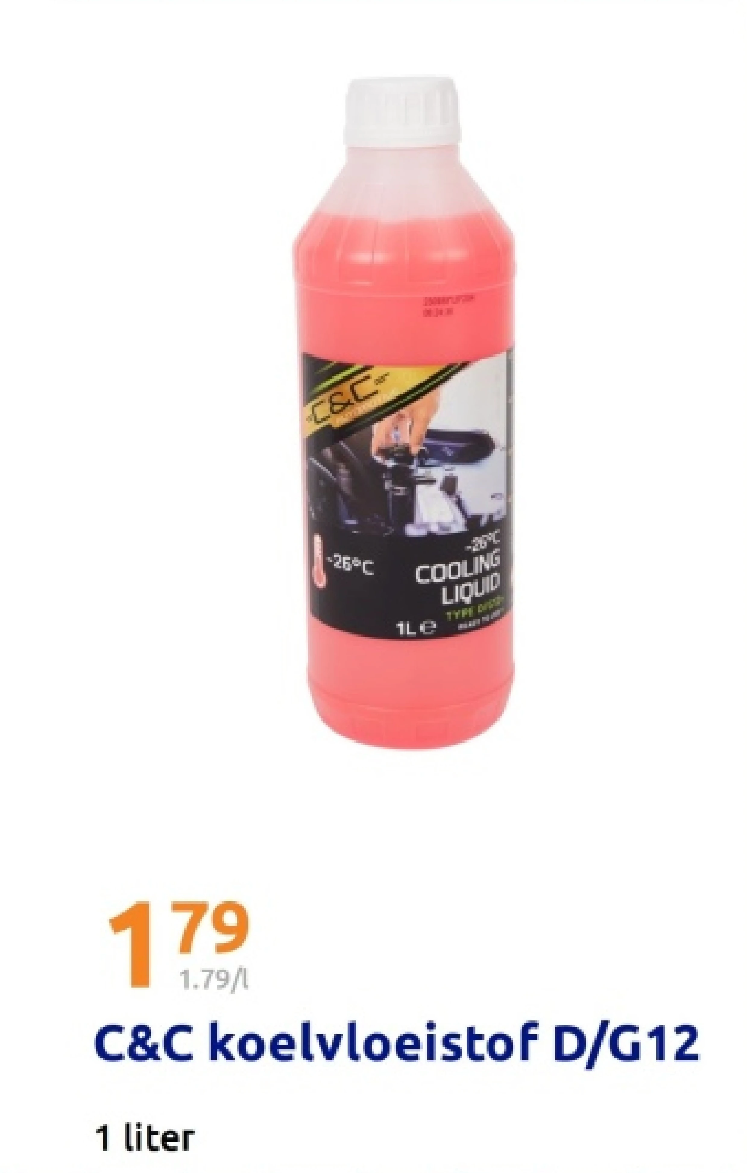 C&C koelvloeistof D/G12