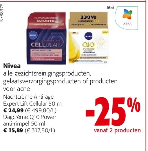 Nivea Nachtcrème Anti-age Expert Lift Cellular 50 ml