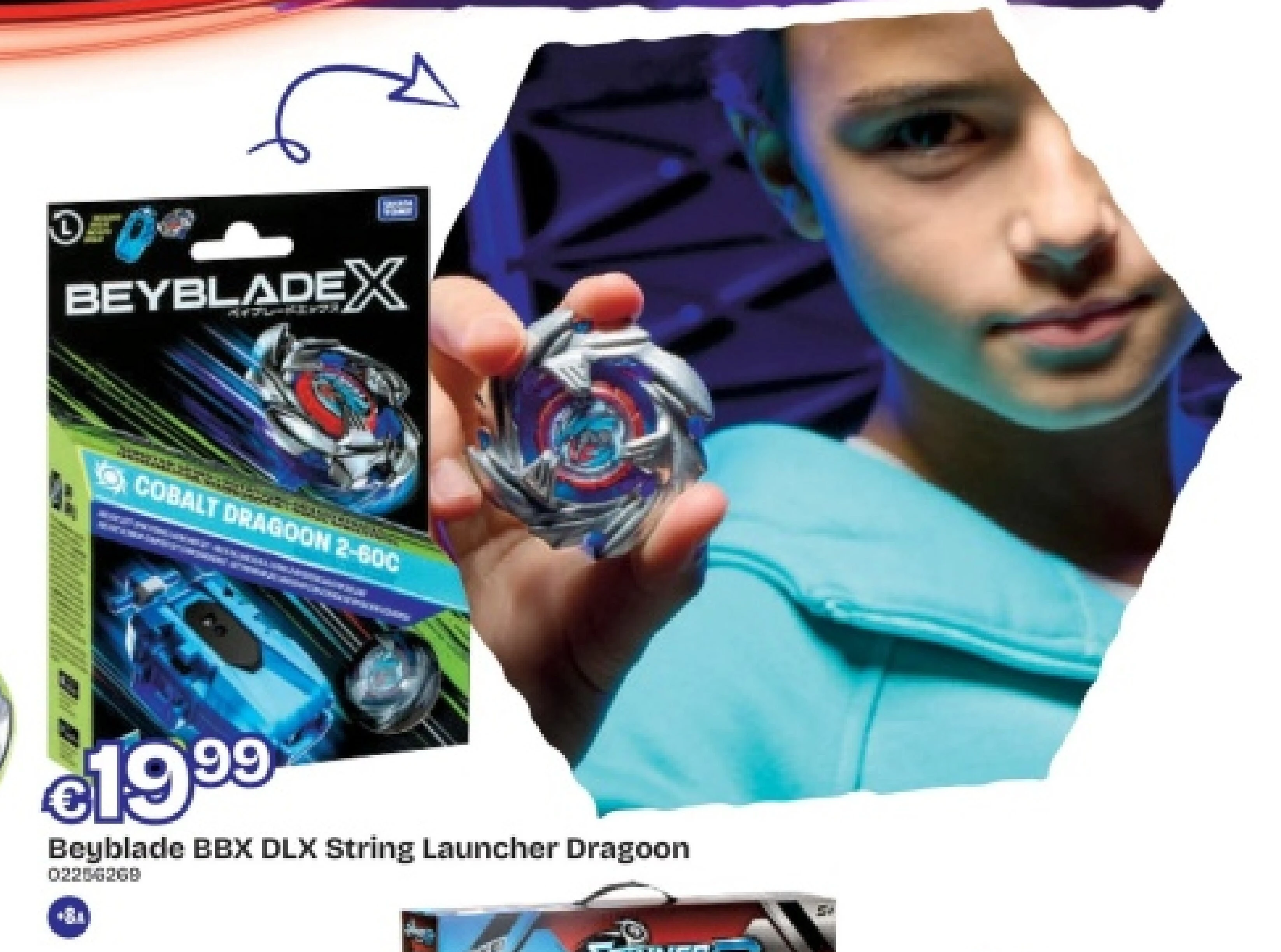 Beyblade BBX DLX String Launcher Dragoon