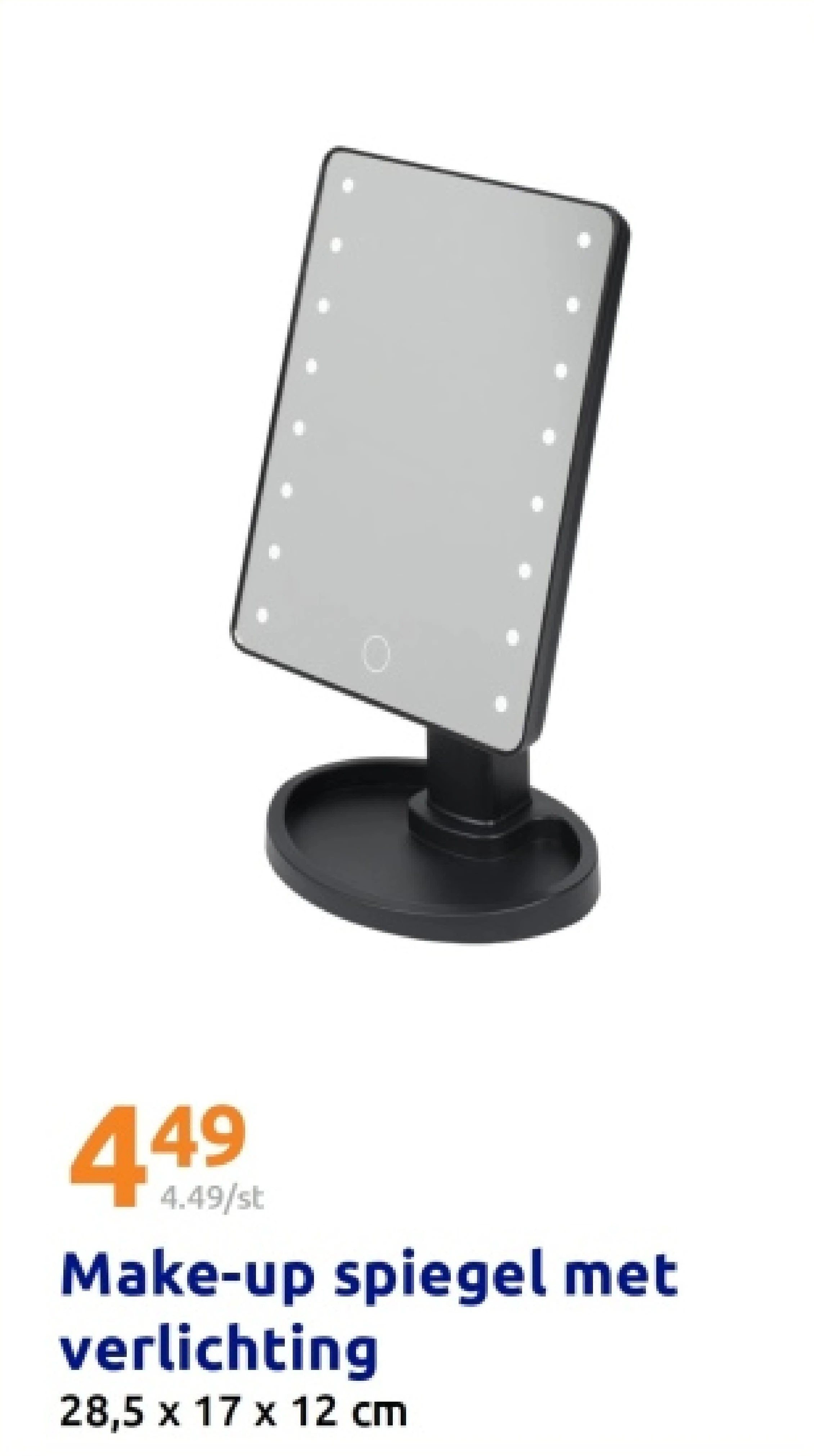 Make-up spiegel met verlichting