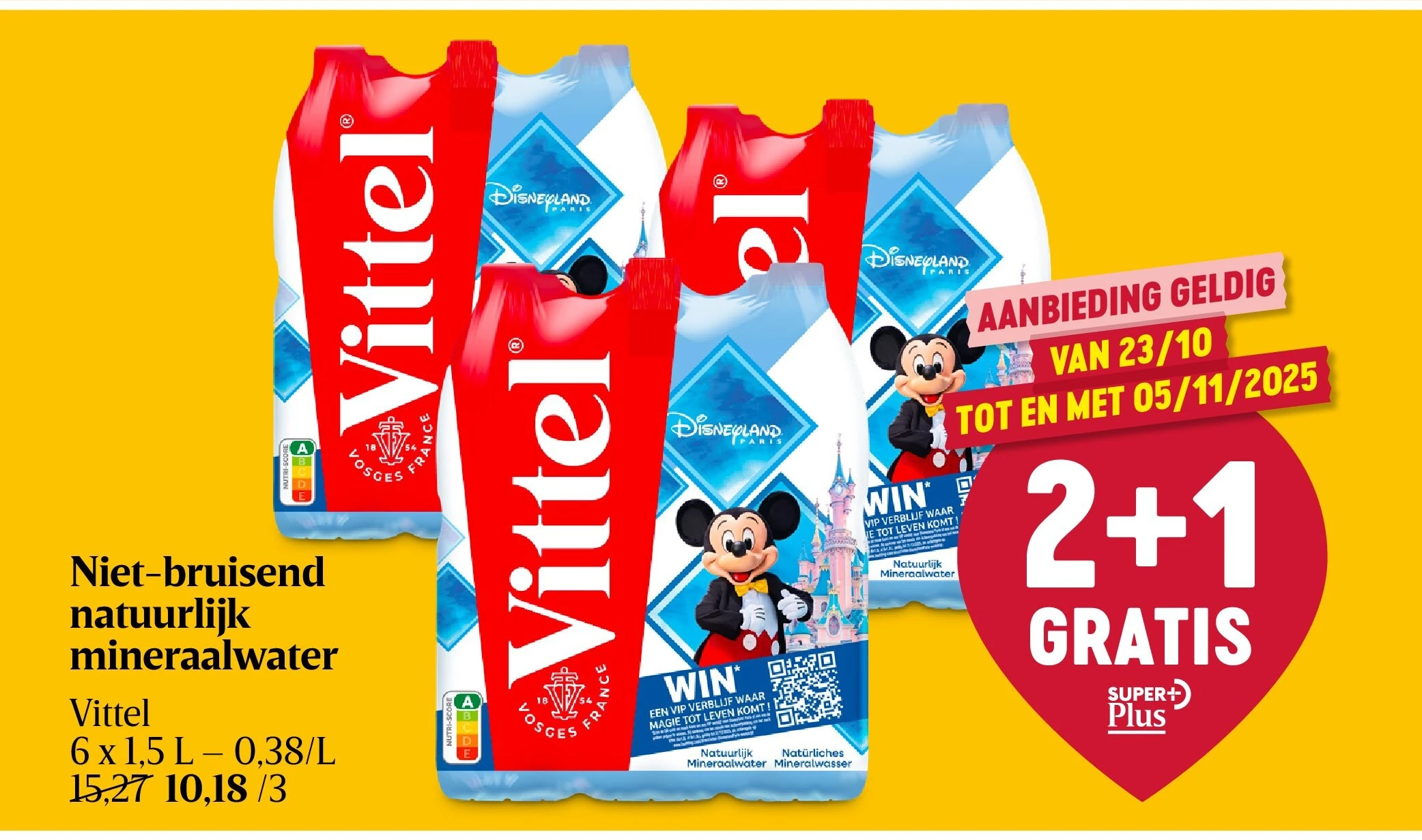 Niet-bruisend natuurlijk mineraalwater