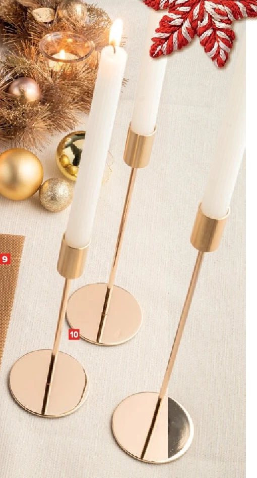 Set van 3 kandelaars