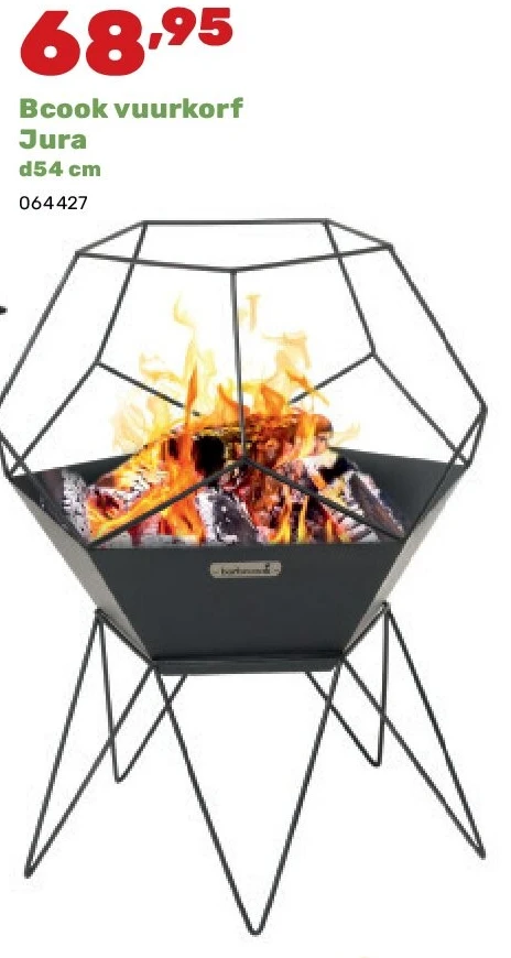 Bcook vuurkorf Jura d54 cm