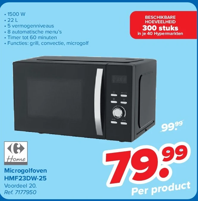 Microgolfoven HMF23DW-25