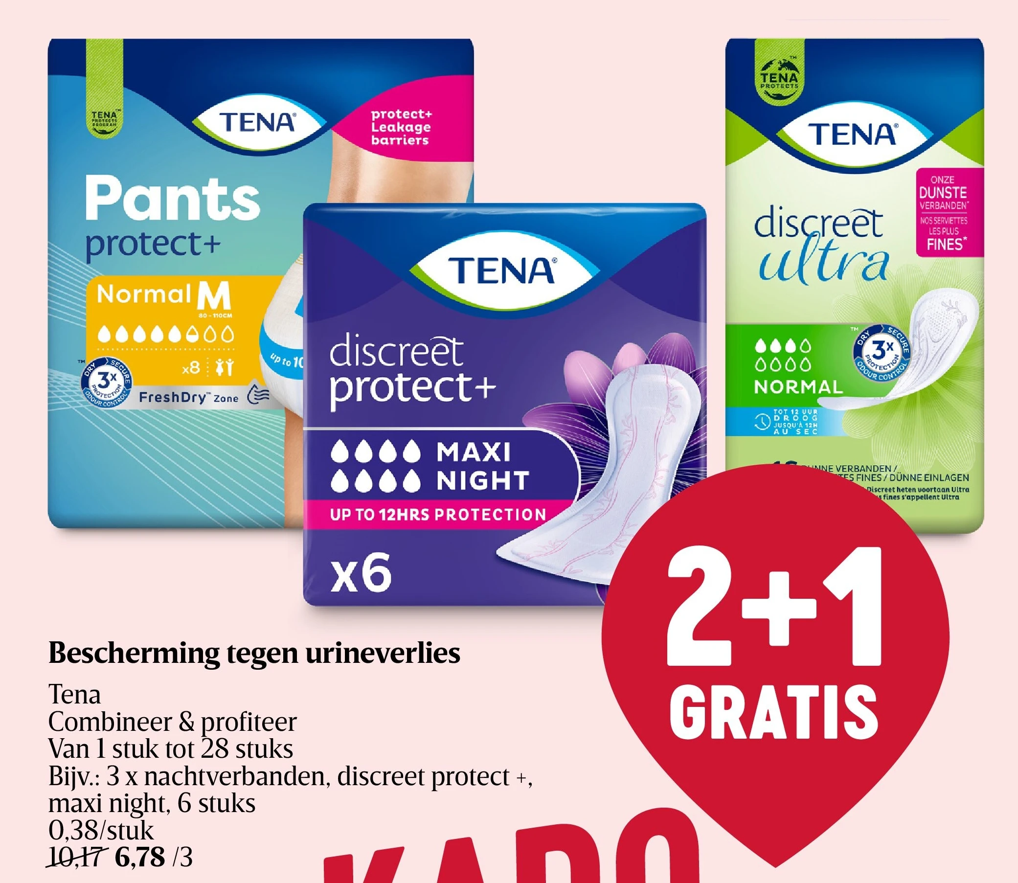 Bescherming tegen urineverlies