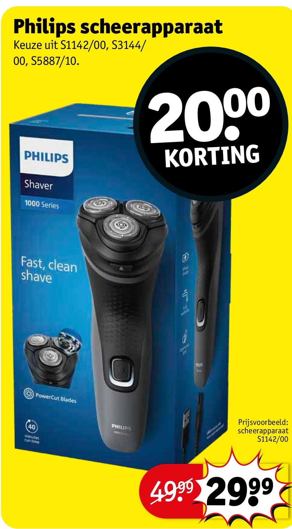 Philips scheerapparaat