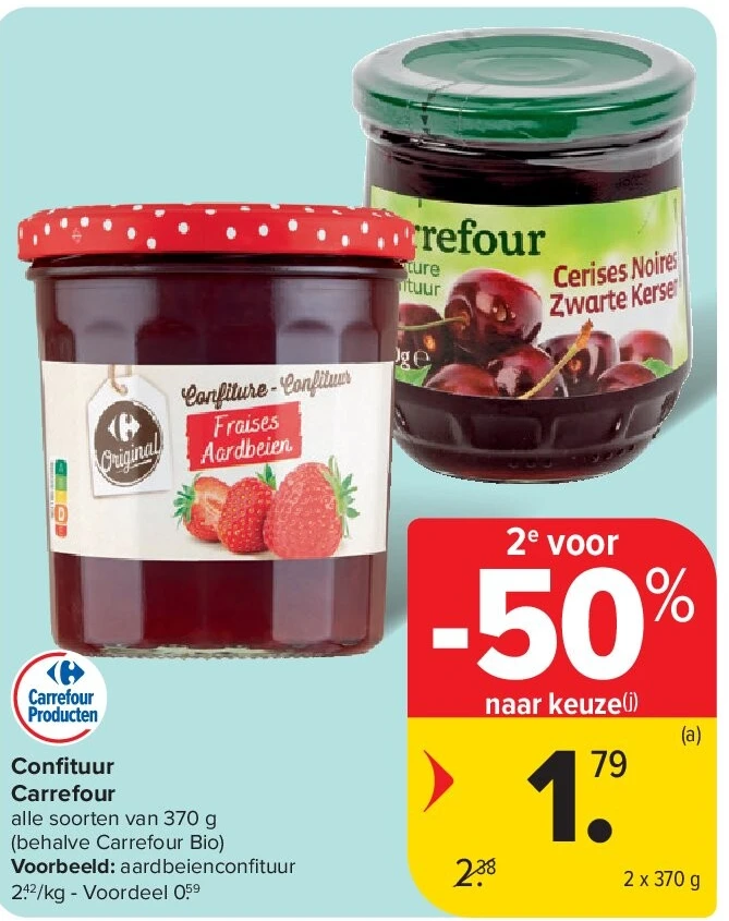 Confi tuur Carrefour
