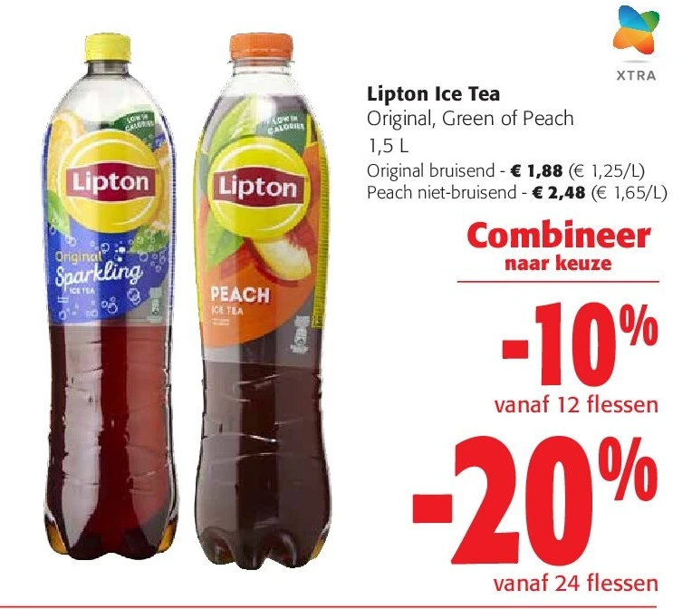Lipton Ice Tea Original bruisend