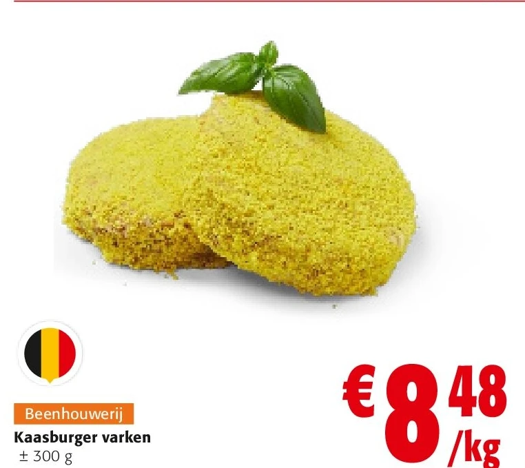 Kaasburger varken