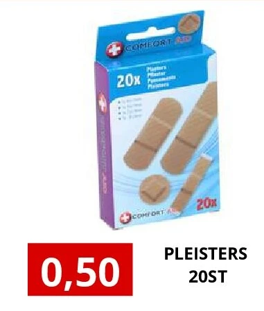PLEISTERS 20ST