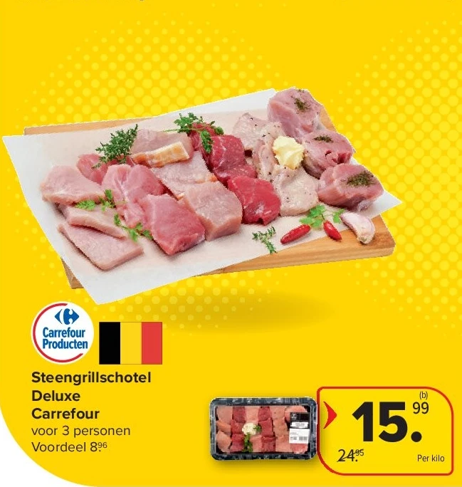 Steengrillschotel Deluxe Carrefour