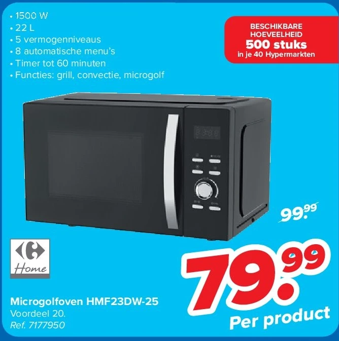 Microgolfoven HMF23DW-25