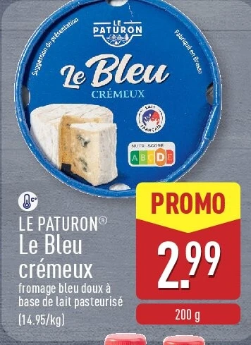 Le Bleu crémeux