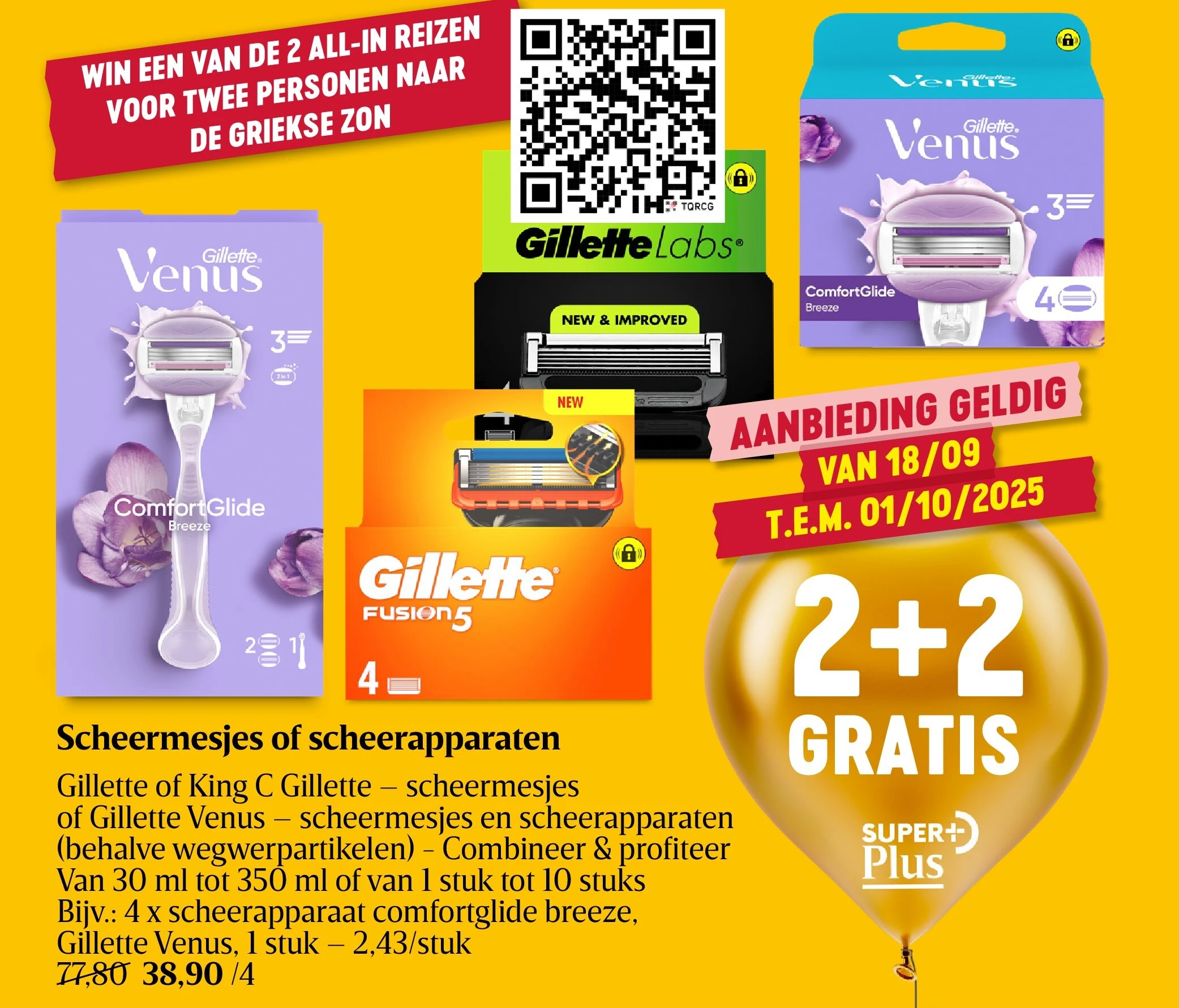 Scheermesjes of scheerapparaten