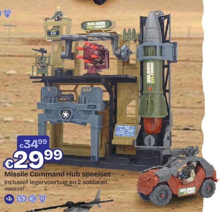 Missile Command Hub speelset