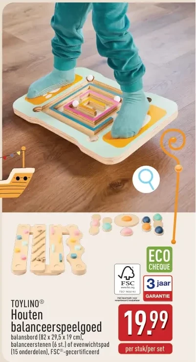 Houten balanceerspeelgoed