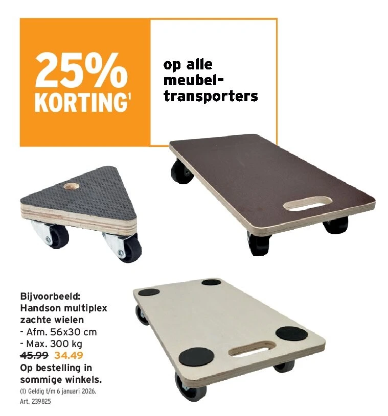 Handson multiplex zachte wielen