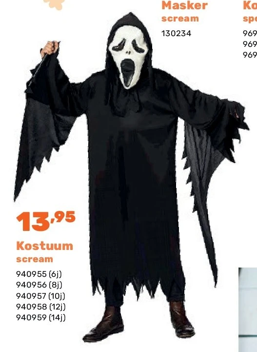 Kostuum scream