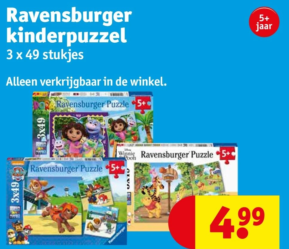 Ravensburger kinderpuzzel